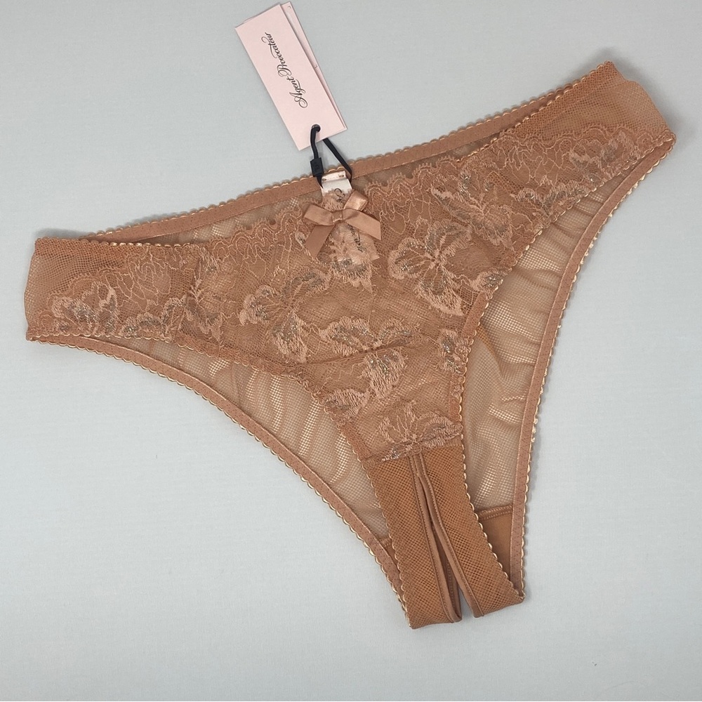 Agent Provocateur Leni Praline Ouvert Brief NWT